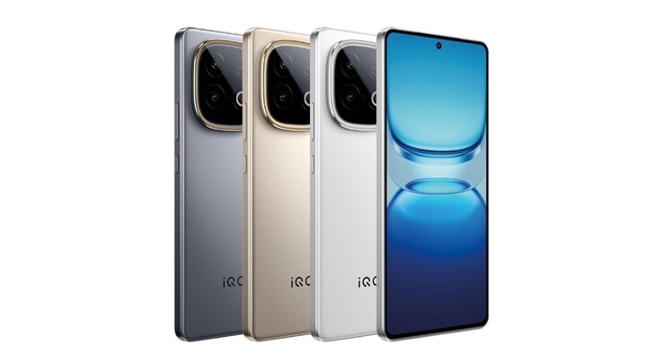El iQOO Z10 Turbo+ viene en colores gris polar, blanco mar de nubes y desierto (Fuente de la imagen: iQOO)