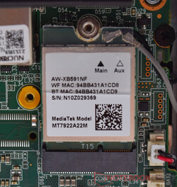 Módulo WLAN en el Geekom AE7