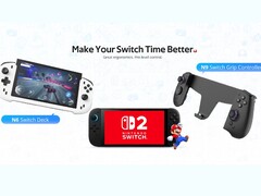 Los Abxylute N6 y N9 son los próximos mandos para la Nintendo Switch 2. (Fuente de la imagen: Abxylute)
