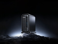 El Acemagic G3A se lanzará en China el 30 de mayo. En la imagen: una imagen promocional que muestra la parte frontal del PC.