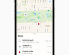 Apple's Find My network puede utilizarse ahora para rastrear productos que no son deApple, como bicicletas electrónicas, auriculares y etiquetas de localización. (Imagen vía Apple)