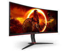 El AOC Gaming CU34G2XP/BK tiene cuatro salidas de vídeo. (Fuente de la imagen: AOC)