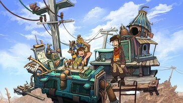 En la imagen: una captura de pantalla del juego Deponia.