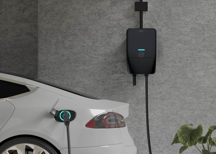 Los nuevos cargadores EV de MSI apuntan al segmento económico. (Fuente de la imagen: MSI)