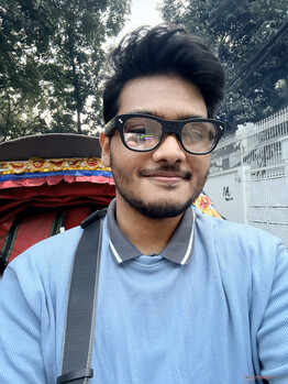 Cómo se ven las gafas de frente