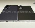 El Samsung Galaxy S25 Edge es casi un 30% más delgado que el Galaxy S25 Ultra. (Fuente de la imagen: @OnLeaks / Android Headlines)
