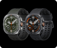 Samsung Watch Ultra 2 en dos combinaciones de colores