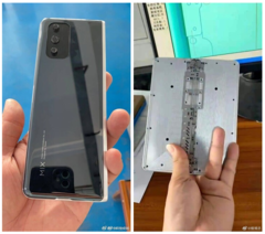 Este podría ser uno de los dos smartphones plegables que Xiaomi planea lanzar este año. (Fuente de la imagen: Weibo)