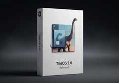 TileOS 2.0 Sauropod basado en Debian 13 disponible con dos nuevas ediciones y múltiples paquetes actualizados