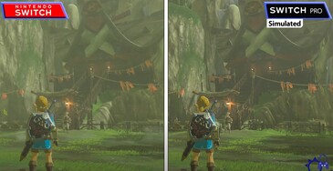 Comparación de Zelda: Breath of the Wild. (Fuente de la imagen: ElAnalistaDeBits)