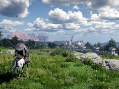 El enorme mundo abierto de Crimson Desert. (Fuente de la imagen: Steam)