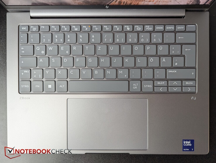 Teclado y panel táctil