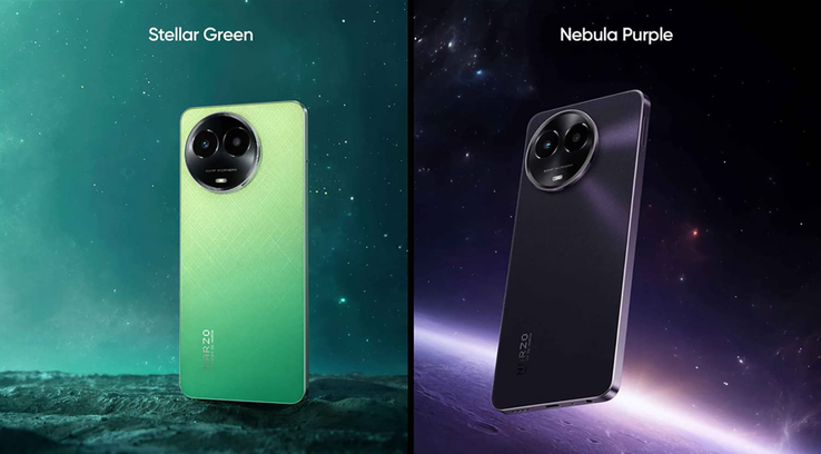 ...se presenta en 2 nuevos colores InterstellarX. (Fuente: Realme vía Amazon)