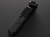 El DJI Osmo Pocket 3 en su empuñadura con batería. (Fuente de la imagen: @Quadro_News)