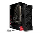 La serie XFX Swift de tarjetas Radeon RX 9070 XT (en la imagen) y RX 9070 cuenta con refrigeradores de triple ventilador. (Fuente de la imagen: XFX)