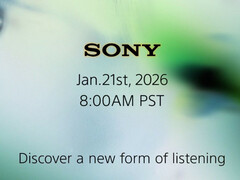 Al parecer, el teaser de Sony se refiere a los nuevos LinkBuds y no al próximo WF-1000X. (Fuente de la imagen: Sony - editado)