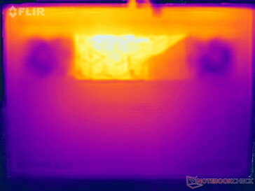 Prueba de tensión de temperaturas superficiales (abajo)