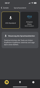 Asistentes lingüísticos: iOS/iPadOS