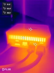 Prueba de resistencia Geekom A5 Pro (atrás)