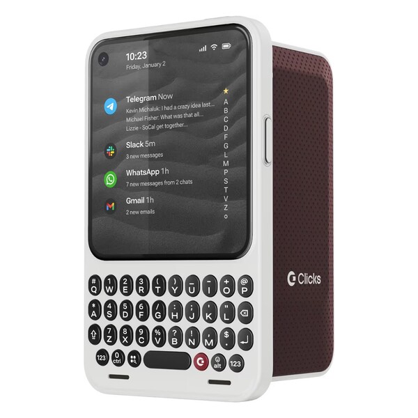 El Clicks Communicator es un smartphone Android con teclado físico. (Fuente de la imagen: Clicks)