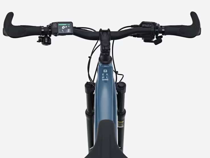 Una imagen de la nueva bicicleta eléctrica todo terreno Decathlon Rockrider E-EXPL 100 LTD.