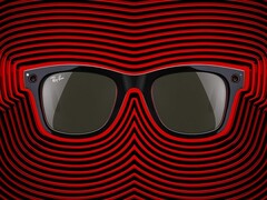 Las gafas inteligentes Ray-Ban Meta, mostradas aquí con cristales tintados, pronto podrían utilizar la IA para evaluar lo que el usuario ve y oye a petición (Imagen: Ray-Ban).