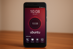 Render de la IA del smartphone Ubuntu Touch, Ubuntu Touch 24.04-1.0 liberado (Fuente de la imagen: Generado usando OpenAI)