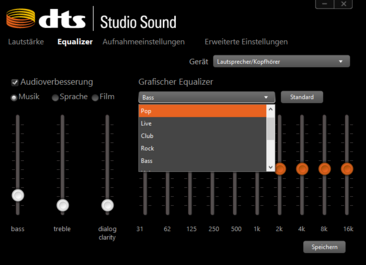 With equalizer