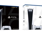 Edición digital (L) y PS5 estándar (R). (Fuente de la imagen: Sony/@videogamedeals - editado)