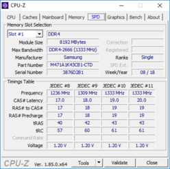 CPU-Z: SPD