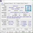 Información del sistema: CPU-Z CPU