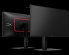 Monitores para juegos HyperX OMEN QD-OLED de 27 pulgadas mostrando el diseño frontal y trasero (Fuente de la imagen: HP)