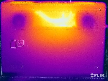 Prueba de tensión de temperaturas superficiales (abajo)