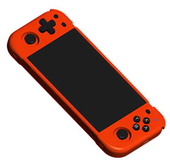 La XU40 H55 parece calcada de la Switch Lite pero con el d-pad y el joystick izquierdo reposicionados. (Fuente de la imagen: XU Retro vía Retro Handhelds)