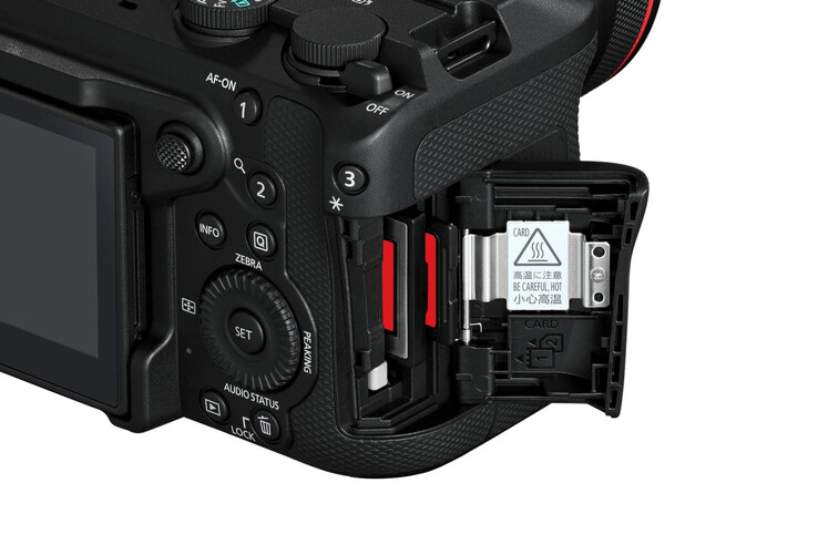 La nueva cámara de Canon admite la grabación dual.