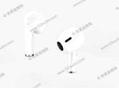 Los AirPods 3 se parecen mucho a los AirPods Pro. (Fuente de la imagen: 52audio)