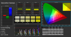 Saturación Calman ColorChecker