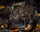 Imagen promocional del reloj Casio Mudmaster "Magma Gold