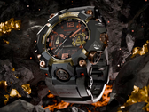Imagen promocional del reloj Casio Mudmaster "Magma Gold