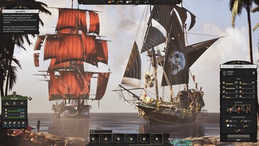 En la imagen: una captura de pantalla del juego Corsair Cove.