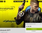 Cyberpunk 2077 en GOG Galaxy, la lista de logros parciales se filtra en línea (Fuente: Propio)