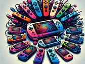 La Nintendo Switch 2 puede ser más una simple actualización de la consola que toda una remodelación de la Pro. (Imagen generada por la IA de DALL-E 3)