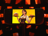 «Yes Chef!» está repleto de juegos de cocina. En la imagen: Steam Deck con la imagen de portada de Tavern Manager.