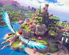 Una imagen que muestra a Fenyx en Immortals Fenyx Rising.