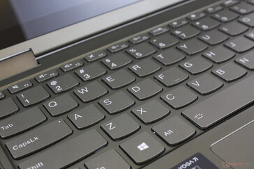Hubiéramos preferido claves más firmes y profundas para una experiencia de escritura más parecida a la del ThinkPad
