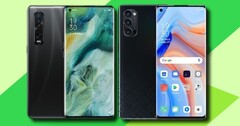 El Oppo Find X2 Pro y el Reno4 Pro 5G utilizan la superposición de ColorOS de la compañía Android. (Fuente de la imagen: Oppo - editado)