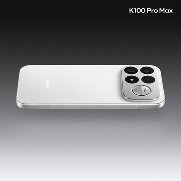 El K100 Pro Max en «Blanco Dorado»