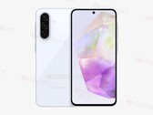 UN "Galaxy A36". (Fuente de la imagen: Giznext x OnLeaks)