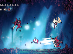 Una captura de pantalla de Hollow Knight Silksong (fuente de la imagen: SteamDB)