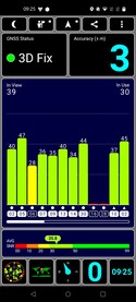 Prueba de GPS en exteriores